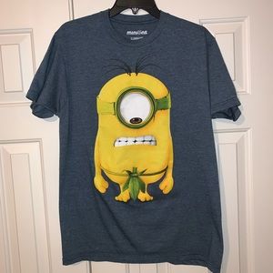 EUC Minions Graphic Tee Size M.